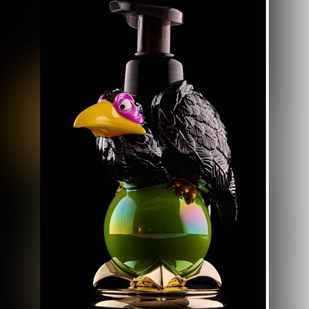 Bath & Body Works Maleficent Crow hand soap dispenser
